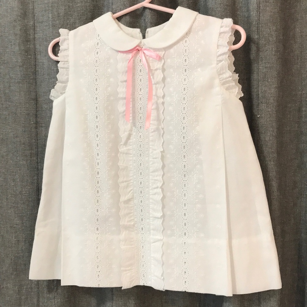 Vintage short dress for babies